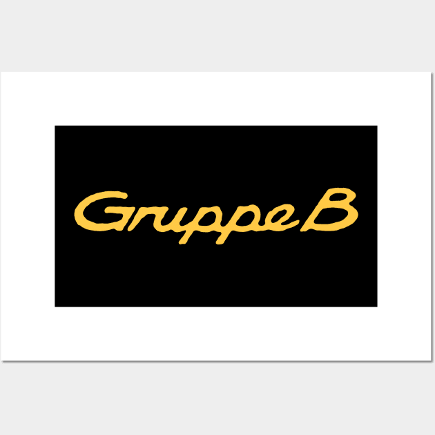 Gruppe B 959 Porsche Rally Wall Art by FASTER